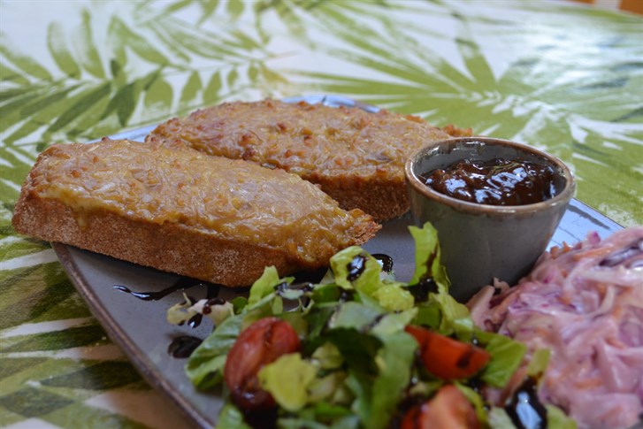 UK attractions family dining meal at the nearby Corris Cafe